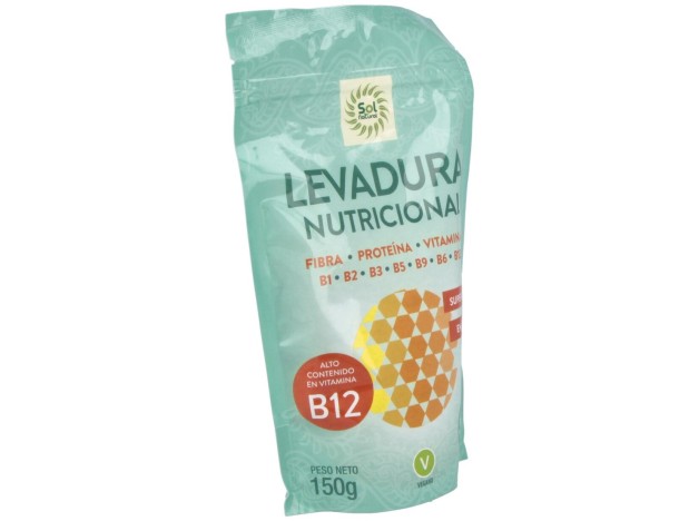 Solnatural Levadura Nutricional Vit.B12 150G