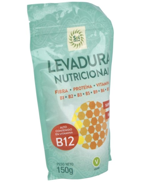 Solnatural Levadura Nutricional Vit.B12 150G