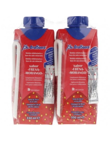 Bi-Oralsuero Fresa Pack 3X200U