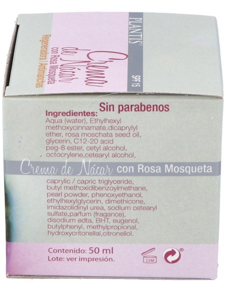 Plantis Crema Facial Concha Nacar 50Ml