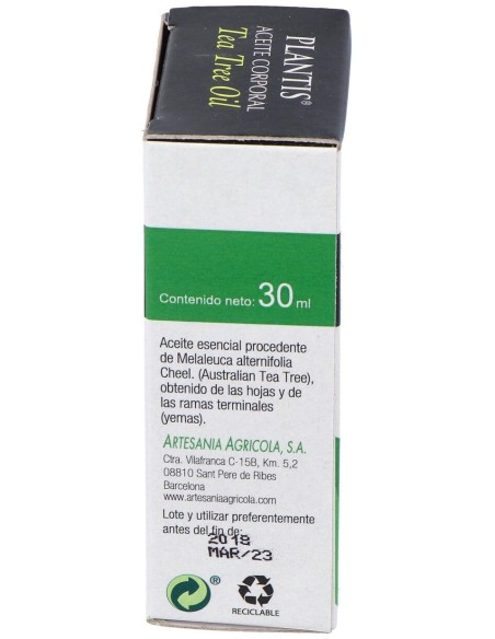 Plantis Aceite Árbol De Té Spray 30Ml