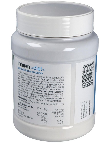 Lindaren Suero De Leche Natural 500Gr.