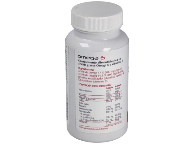 Omega 6 Onagra+Borraja 100 Perlas