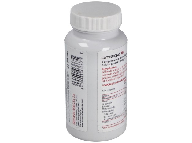 Omega 6 Onagra+Borraja 100 Perlas