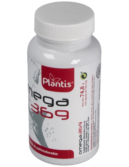 Omega 3-6-9 Salmon+Borraja+Olivo 100 Perlas.