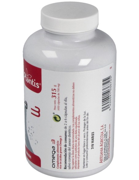 Omega 3 A.Salmon 450 Perlas.