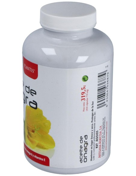 Plantis Aceite De Onagra 450 Perlas