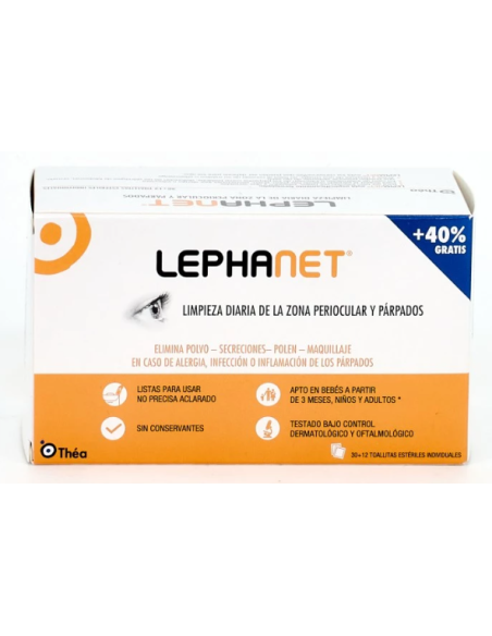 Lephanet Toallitas 30 Toallitas + 12 De Regalo