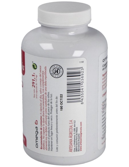 Omega 6 Onagra+Borraja 410 Perlas