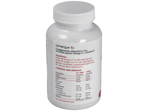 Omega 6 Onagra+Borraja 220 Perlas