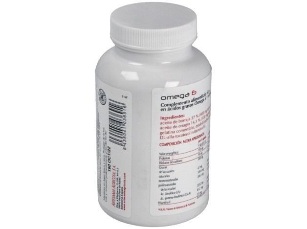 Omega 6 Onagra+Borraja 220 Perlas