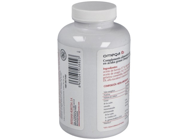 Omega 6 Onagra+Borraja 410 Perlas