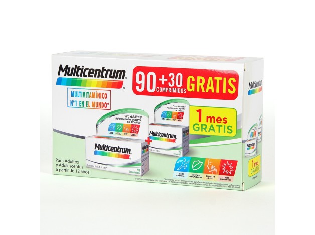 Multicentrum PACK de 90 + 30 Comprimidos
