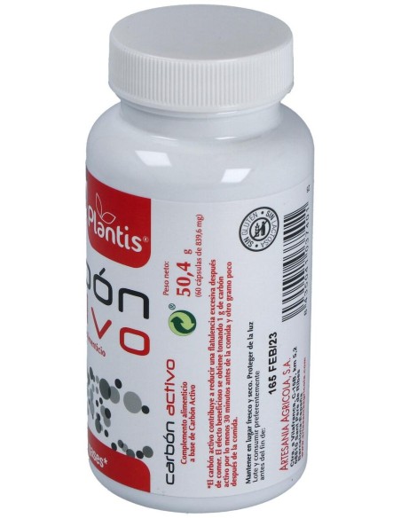 Carbon Activo Plantis 60Cap.