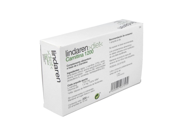 Artesania Agricola Lindarenl Carnitina 20 Ampollas