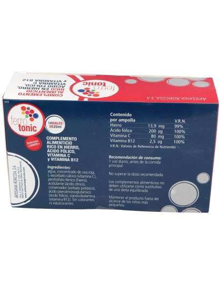 Artesania Agricola Ferrotonic 14Uds