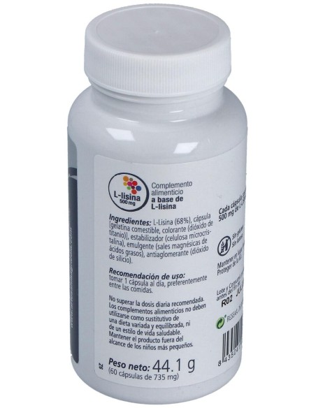 Artesania Agricola L-Lisina 60Caps
