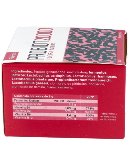 Plantis Probiot 20000 F.Intima 15 Sobres 6G