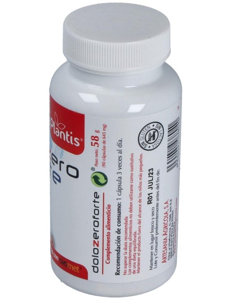 Plantis Dolozero Forte 645Mg 90Caps