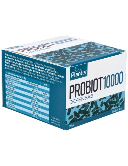 Plantis Probiot 10.000 15 Sobres