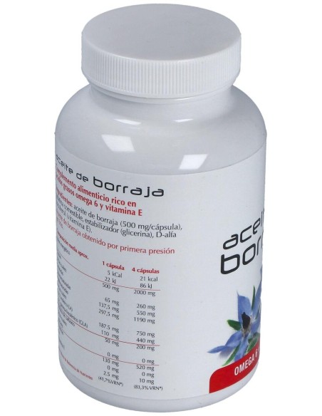 Aceite De Borraja 120Cap.