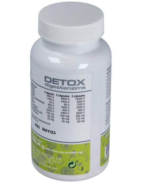 Plantis Digestenzims Detox 60Caps