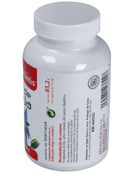 Aceite De Borraja 120Cap.