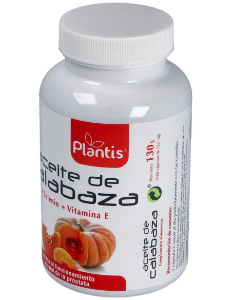 Aceite De Calabaza 180Cap.