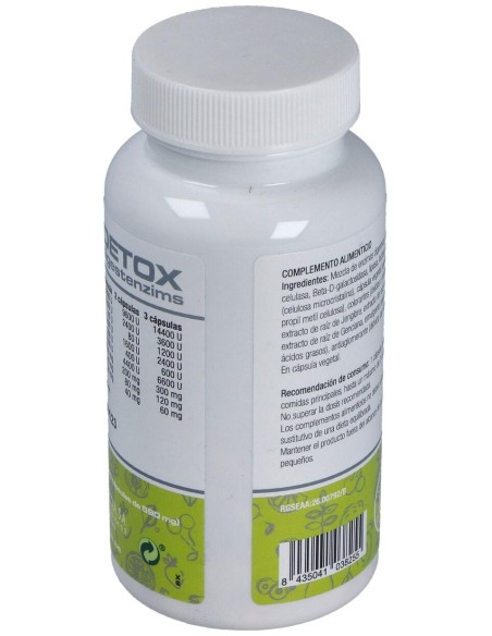 Plantis Digestenzims Detox 60Caps