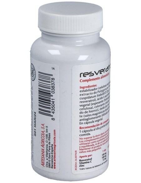 Resveratrol Plantis 60Cap.
