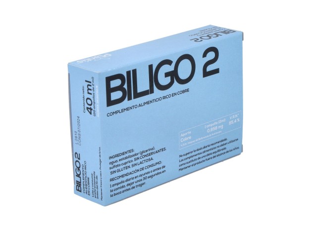 Artesania Agricola Biligo 2 Cobre 20 Ampollas