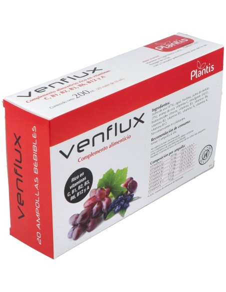 Plantis Venflux 20 Viales