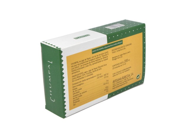 Plantis Chumpal Nopal Viales 20 Ampollas