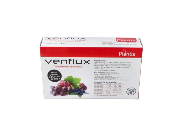 Plantis Venflux 20 Viales