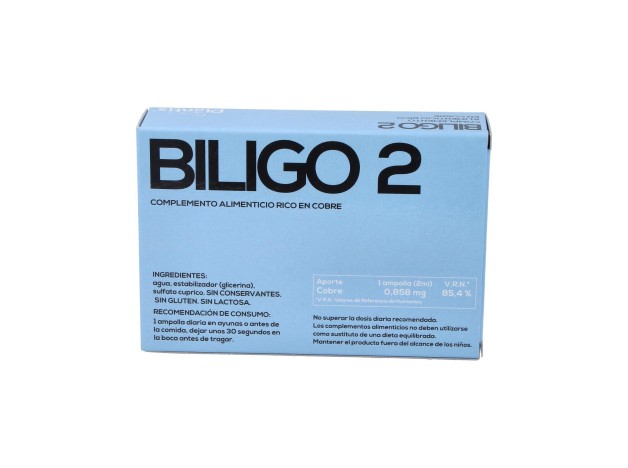Artesania Agricola Biligo 2 Cobre 20 Ampollas