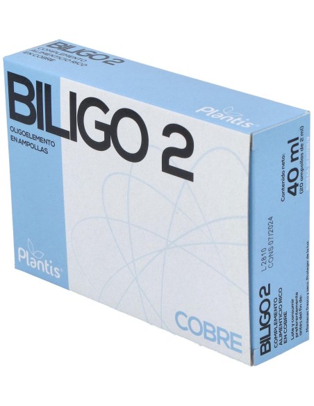Artesania Agricola Biligo 2 Cobre 20 Ampollas