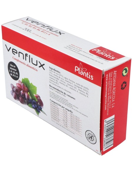 Plantis Venflux 20 Viales