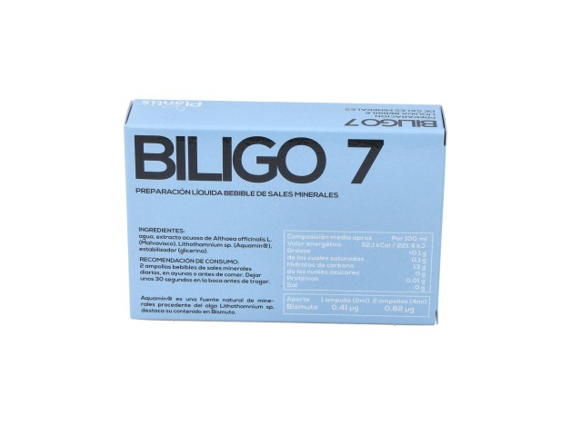 Artesania Agricola Biligo 7 Actibios 20 Ampollas