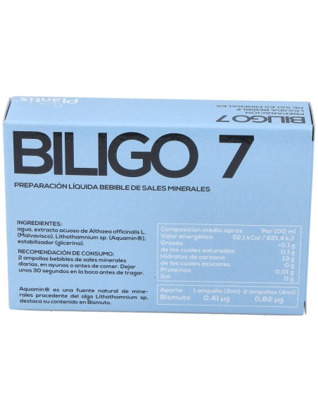 Artesania Agricola Biligo 7 Actibios 20 Ampollas