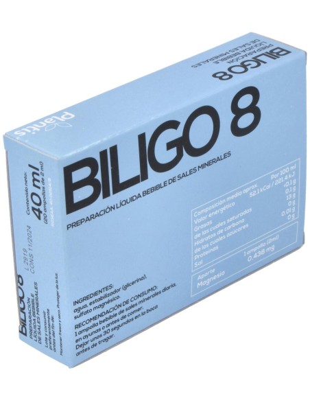 Biligo 8 20 Ampollas De 2 Ml