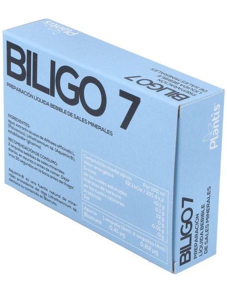 Artesania Agricola Biligo 7 Actibios 20 Ampollas