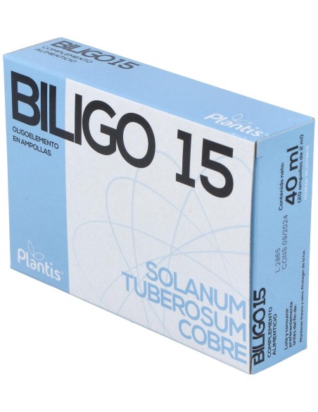 Biligo 15 20 Ampollas De 2 Ml