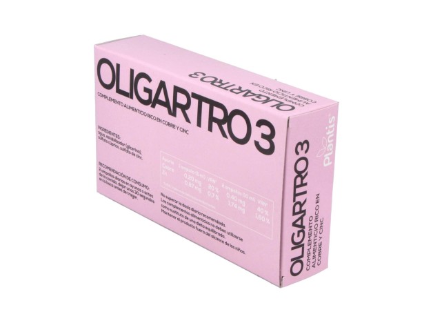 Artesania Agricola Oligartro 3 Cu Zn 20 Ampollas