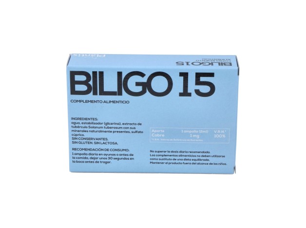 Biligo 15 20 Ampollas De 2 Ml