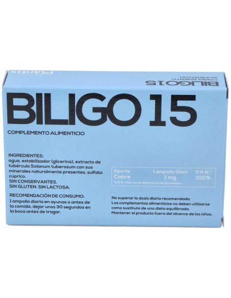 Biligo 15 20 Ampollas De 2 Ml