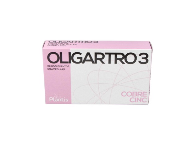 Artesania Agricola Oligartro 3 Cu Zn 20 Ampollas