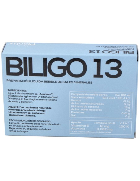 Artesania Agricola Biligo-13 Alumin 20 Ampollas