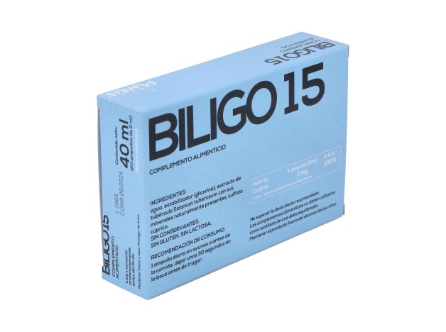 Biligo 15 20 Ampollas De 2 Ml