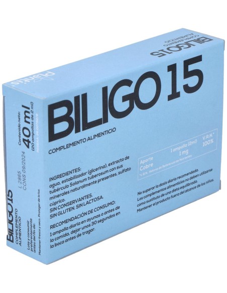 Biligo 15 20 Ampollas De 2 Ml