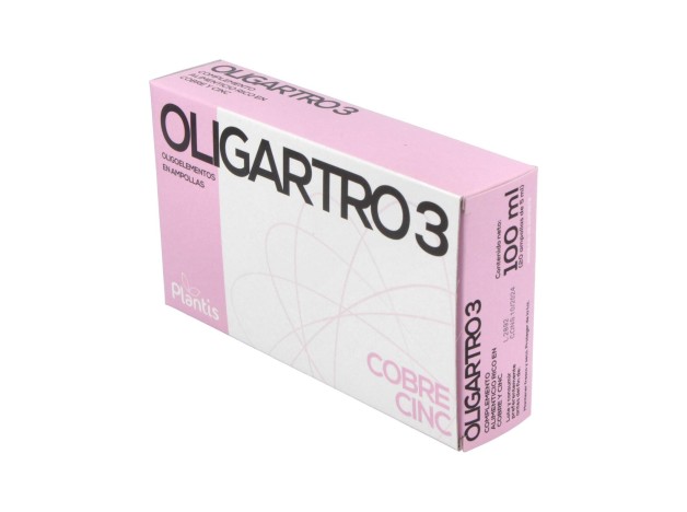 Artesania Agricola Oligartro 3 Cu Zn 20 Ampollas